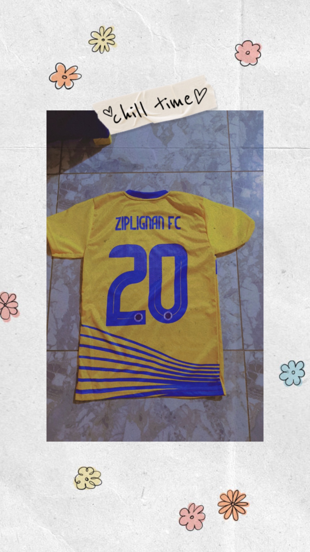 Maillot du centre de formation, face arrière